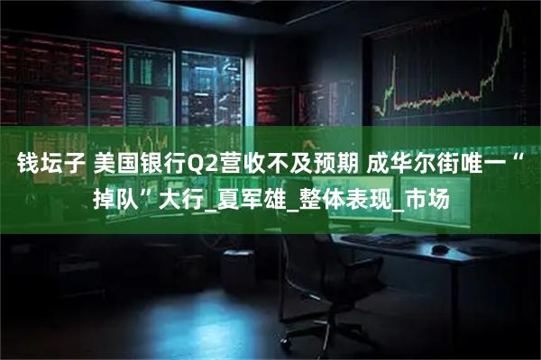钱坛子 美国银行Q2营收不及预期 成华尔街唯一“掉队”大行_夏军雄_整体表现_市场